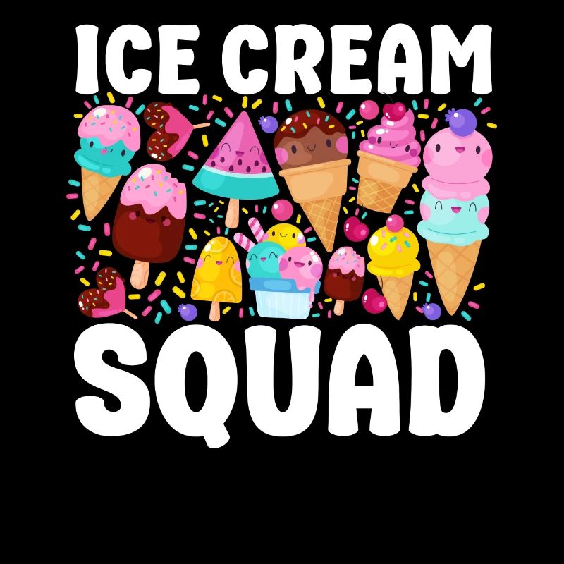 Ice Cream Team Cone Popsicle Ice