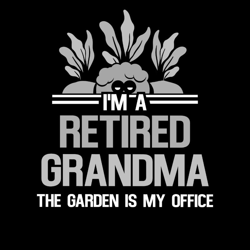 Ich Bin Eine Großmutter Im Ruhestand Oma Garten