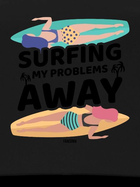 Mutter Surfbrett Freundin Schwester