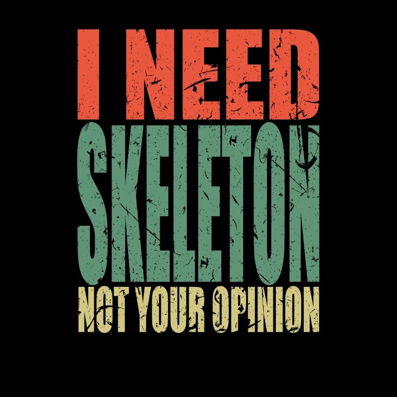 Skeleton saying funny