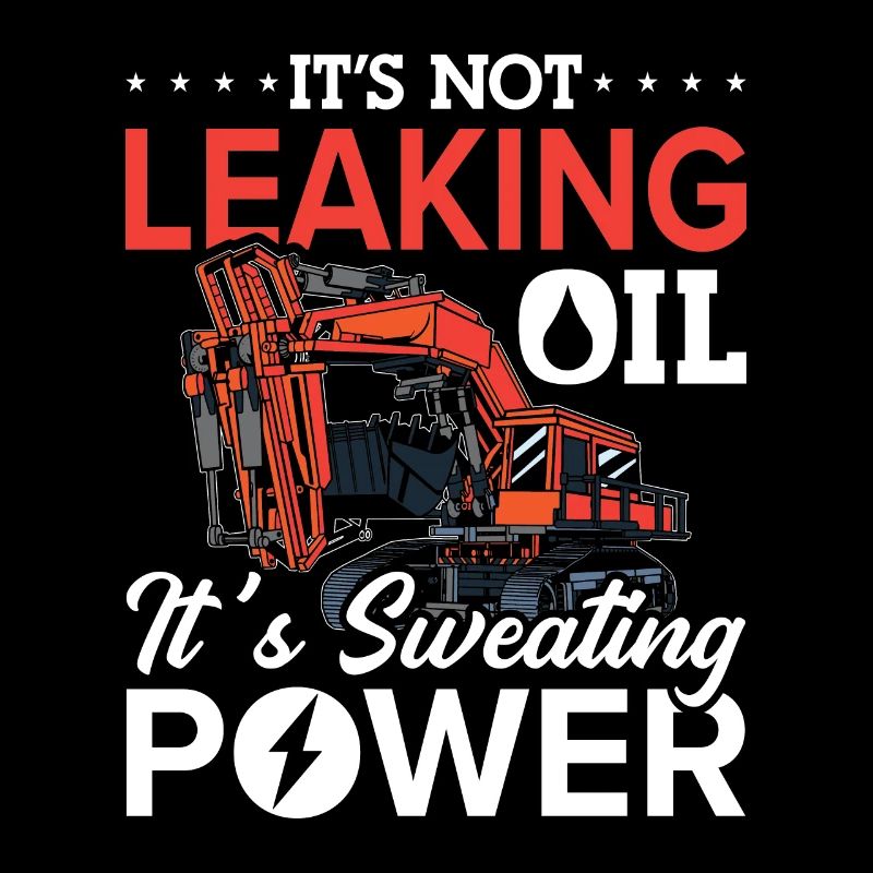 Baggerfahrer Bagger Bauarbeiter Baggern Geschenk