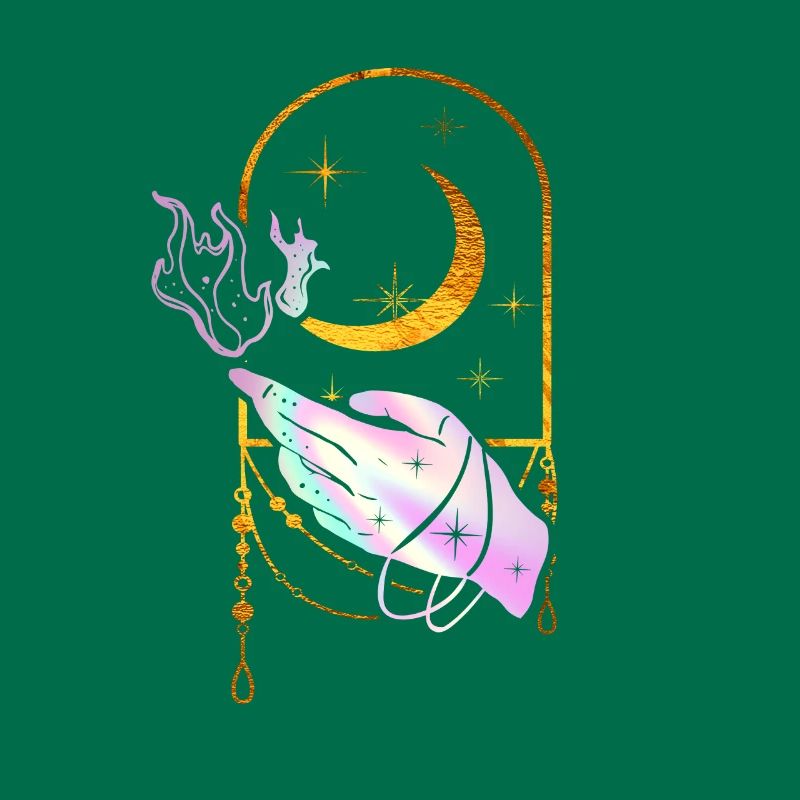 Esoteric Hand Magic Occult Goth Wicca