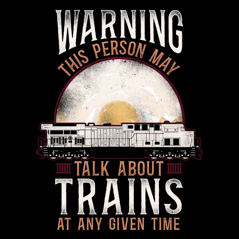 Freight Diesel Train Driver