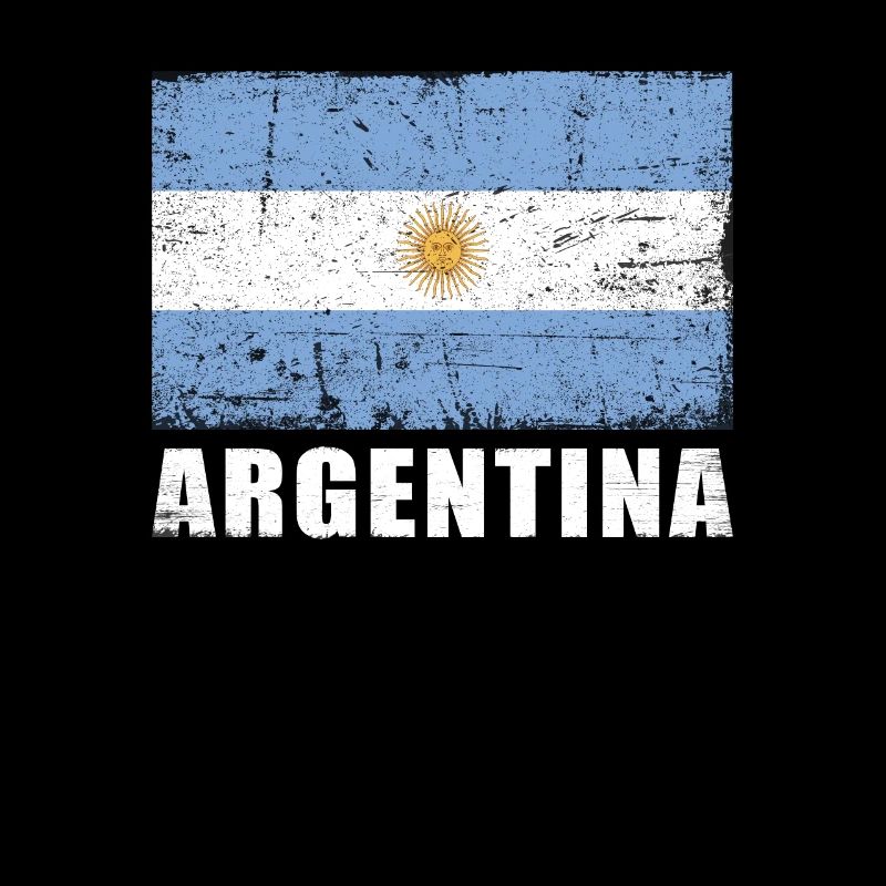 Drapeau argentin Grunge Drapeau argentin