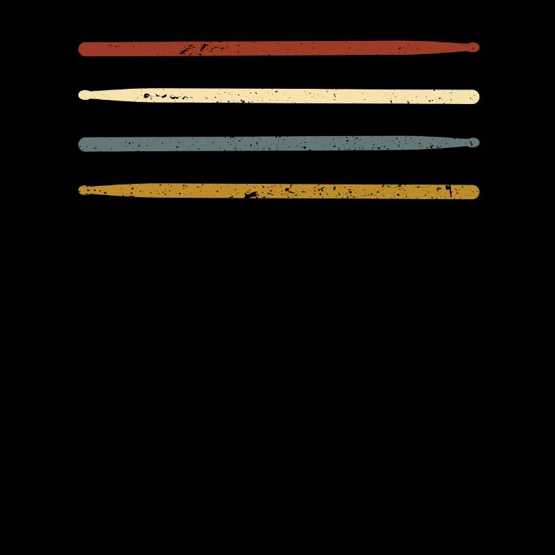 Retro Schlagzeuger Drumsticks Batteur