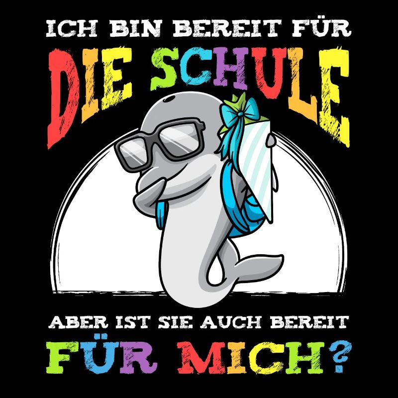 Schulkind Einschulung Delfin