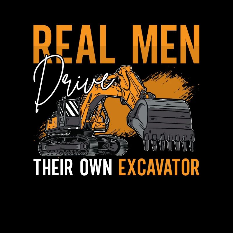 Bagger Bauarbeiter Baggern Baggerfahrer Geschenk