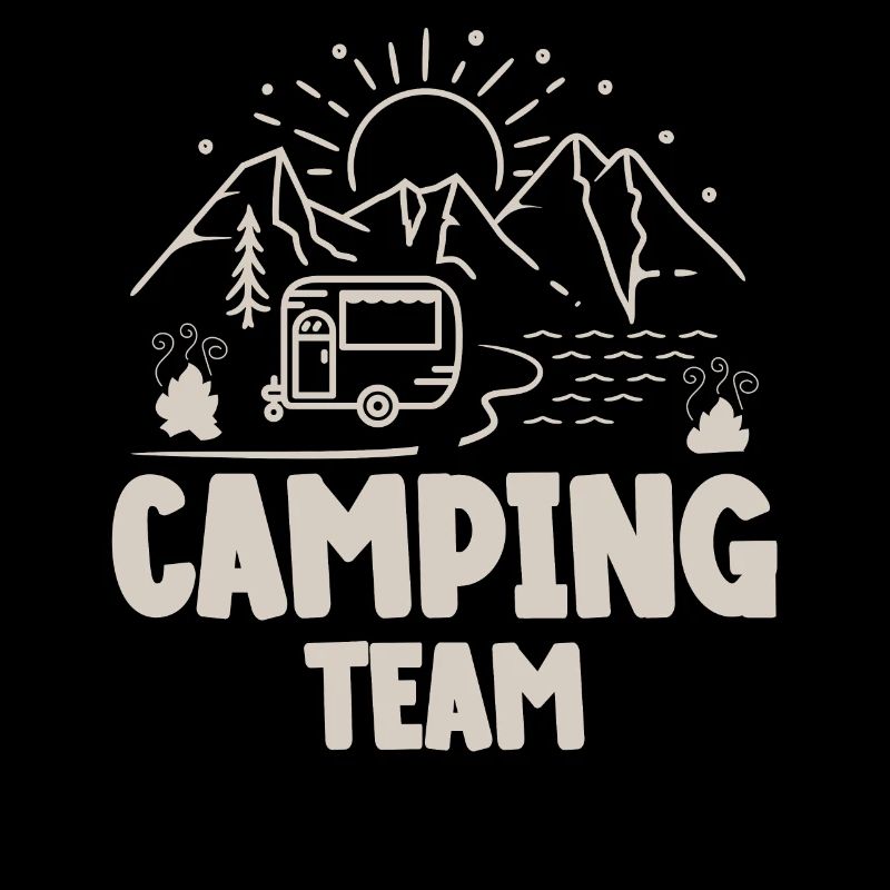 Camping Team Camper Campen