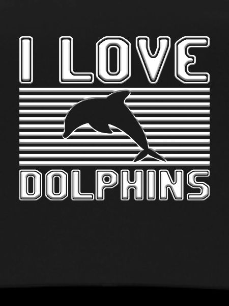 I love dolphins
