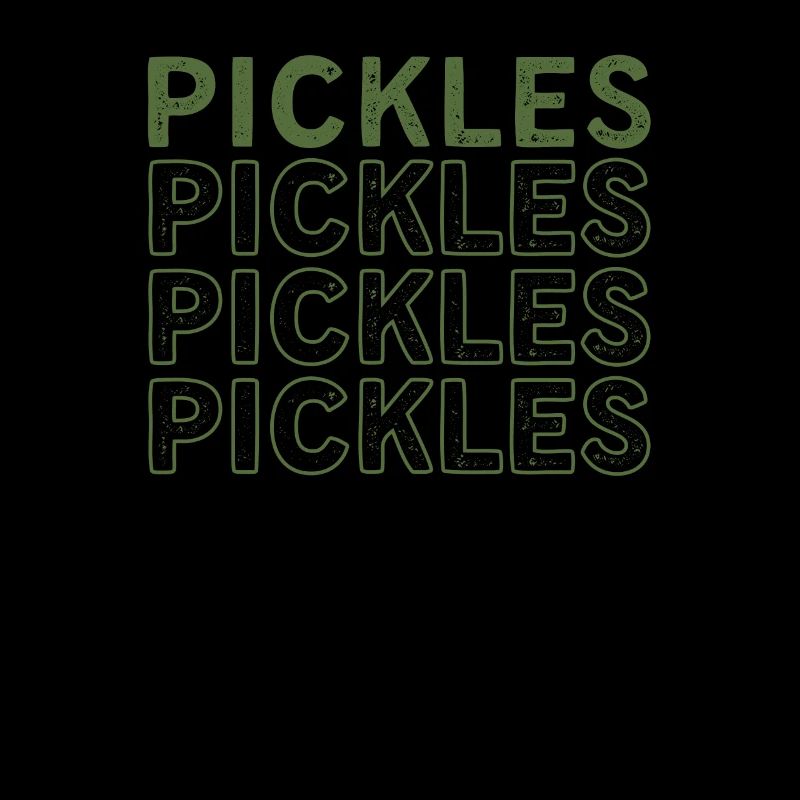 Drôle de cornichons de légumes Rétro Vert Concombre Humour