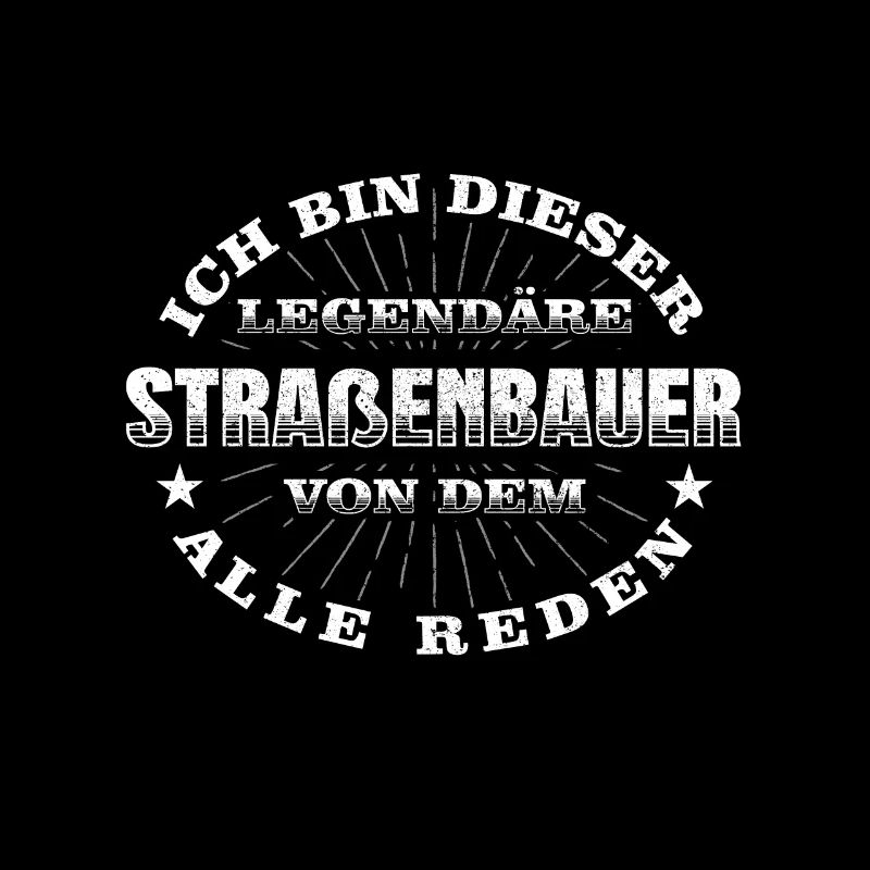 Straßenbauer Legendärer Bodenleger