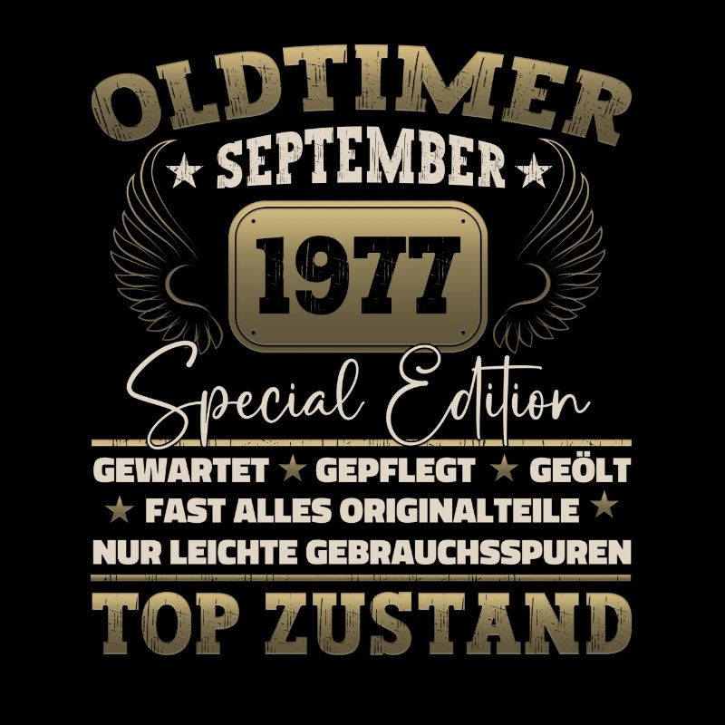 Oldtimer Septembre 1977 45e anniversaire Geschen