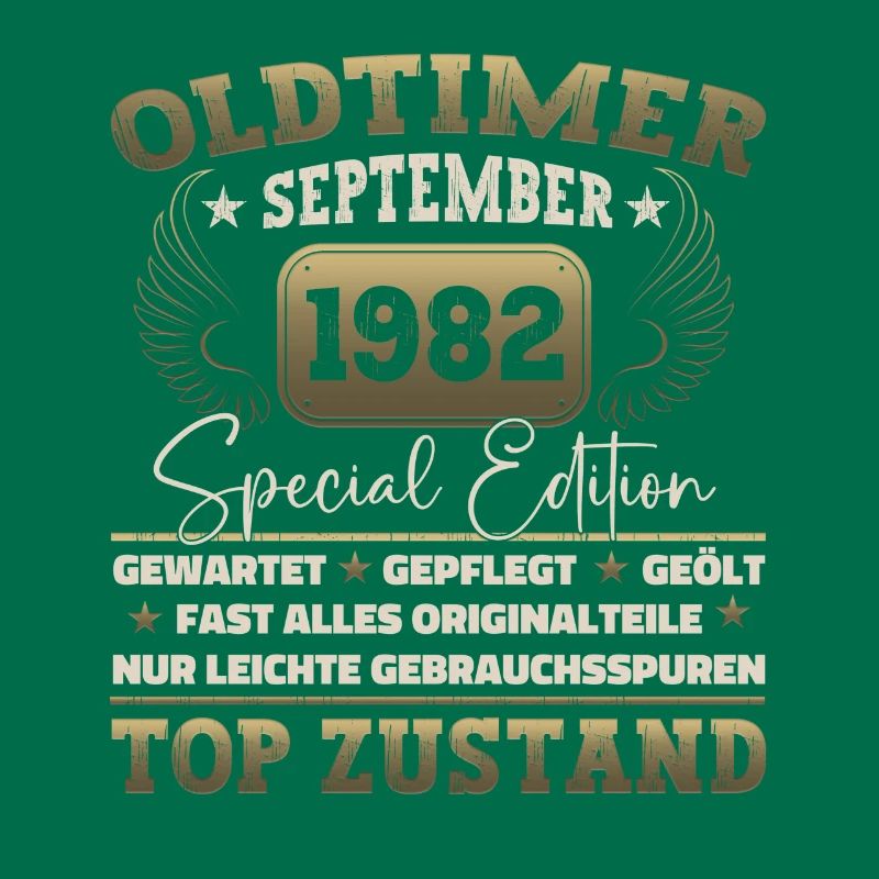 Oldtimer September 1982 40. Geburtstag Geschen