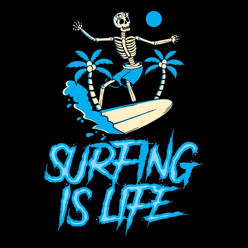 Le surf, c’est la vie Surfboard Surfer Surf