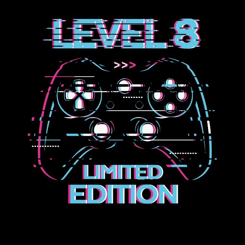 Geburtstag Level 8 Gaming Limited Edition Geschenk