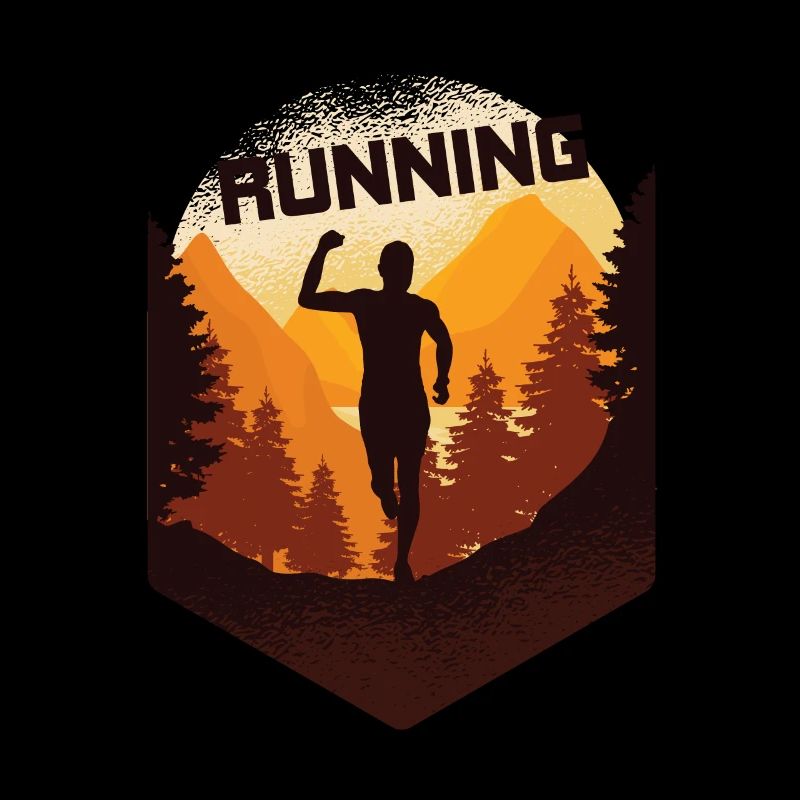 Marathon, Trailrunning Läufer