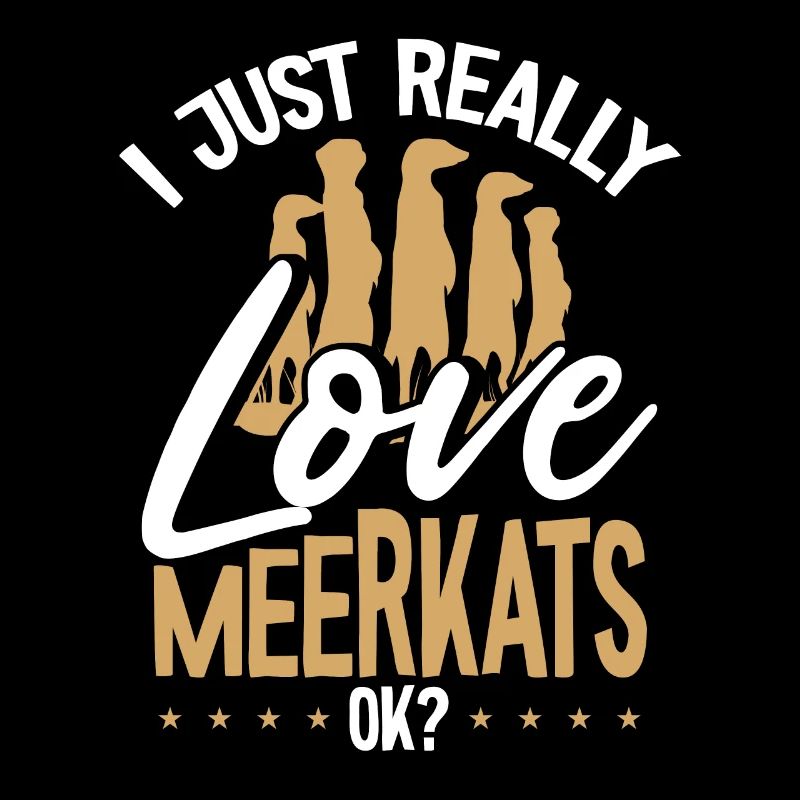 Ich Liebe Erdmännchen Einfach Sehr