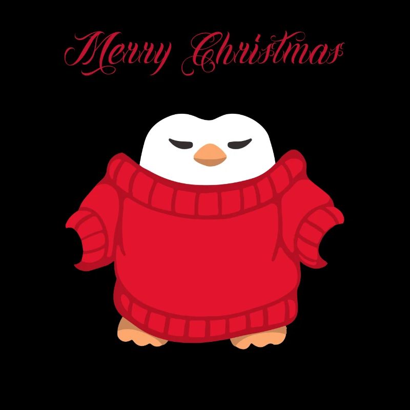 Pingouin de Noël