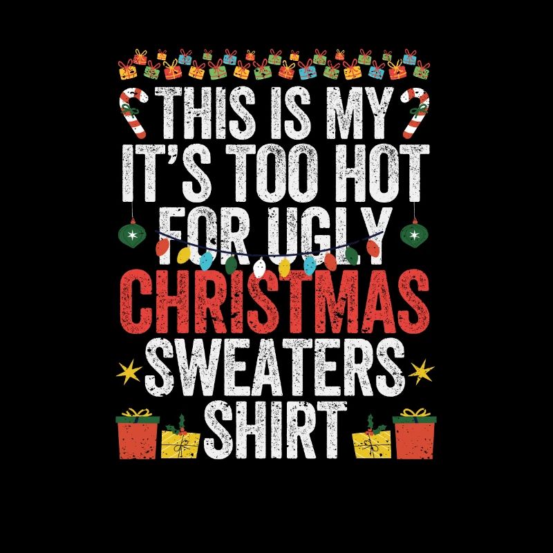 Pyjama C’est mon C’est trop chaud pour moche