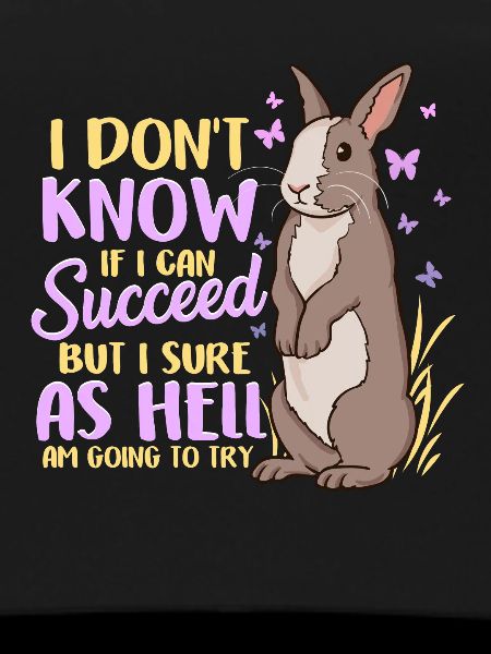 Cute ambitious rabbit challenge