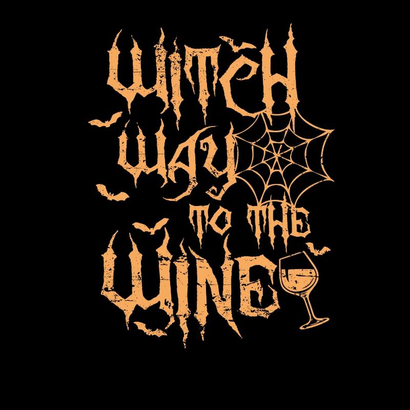 Chemin de sorcière vers le vin Coutume d’Halloween