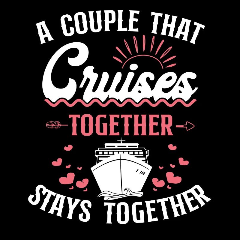Couples de vacances en bateau de croisière