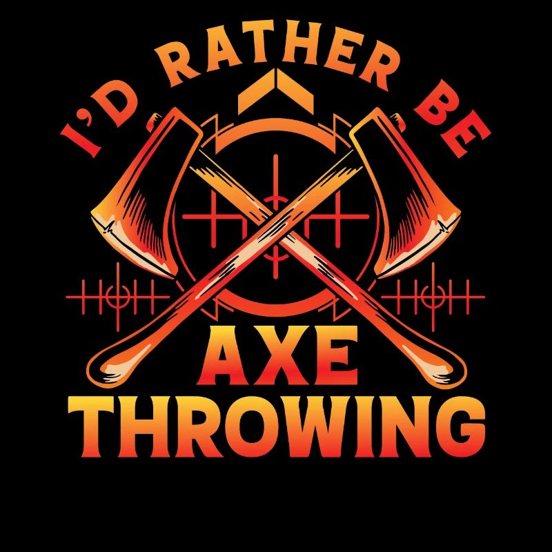 I'd rather be Axe Throwing