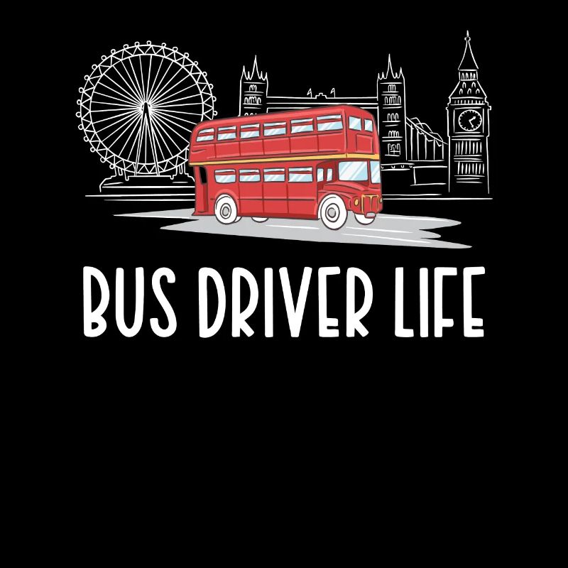 Leben Eines Busfahrers Busfahren Bus Busfahrer