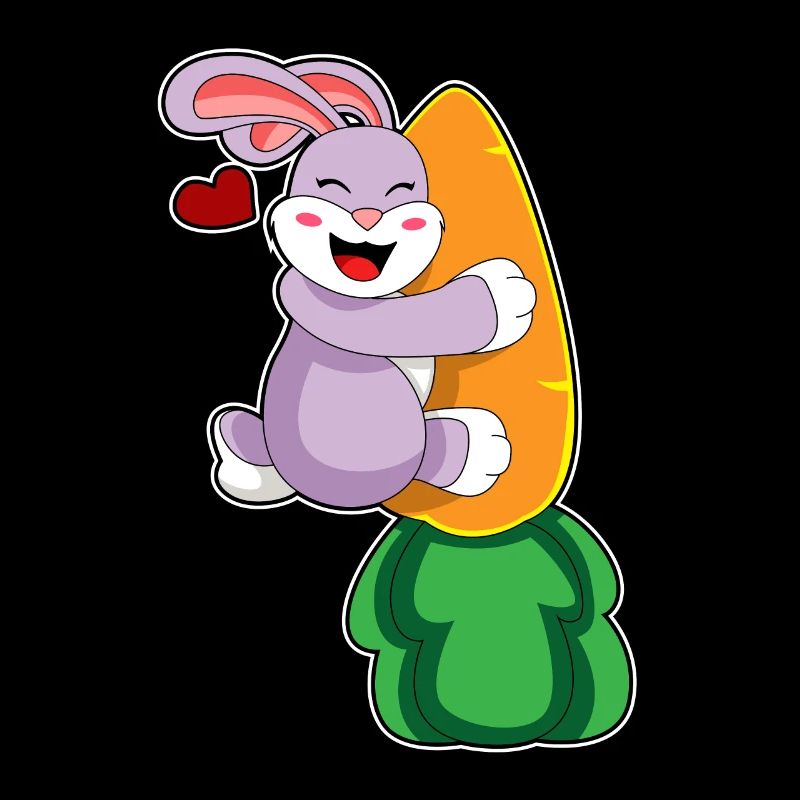 Rabbit with carrot