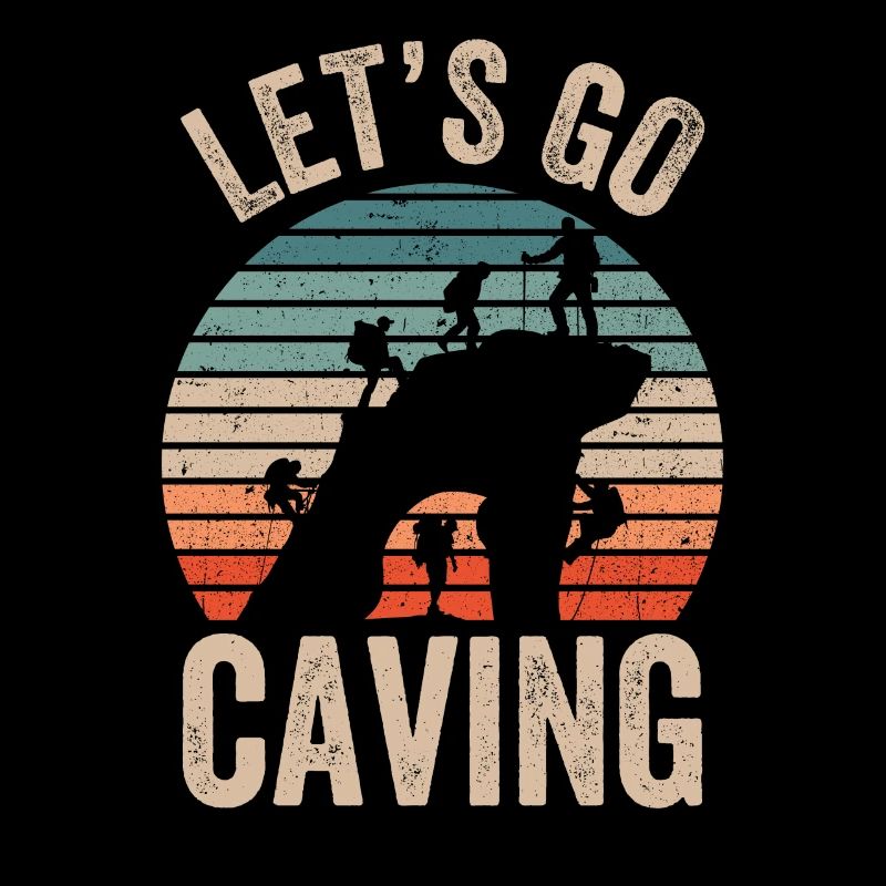 Let's Go To Caving Cave Cave Hiking