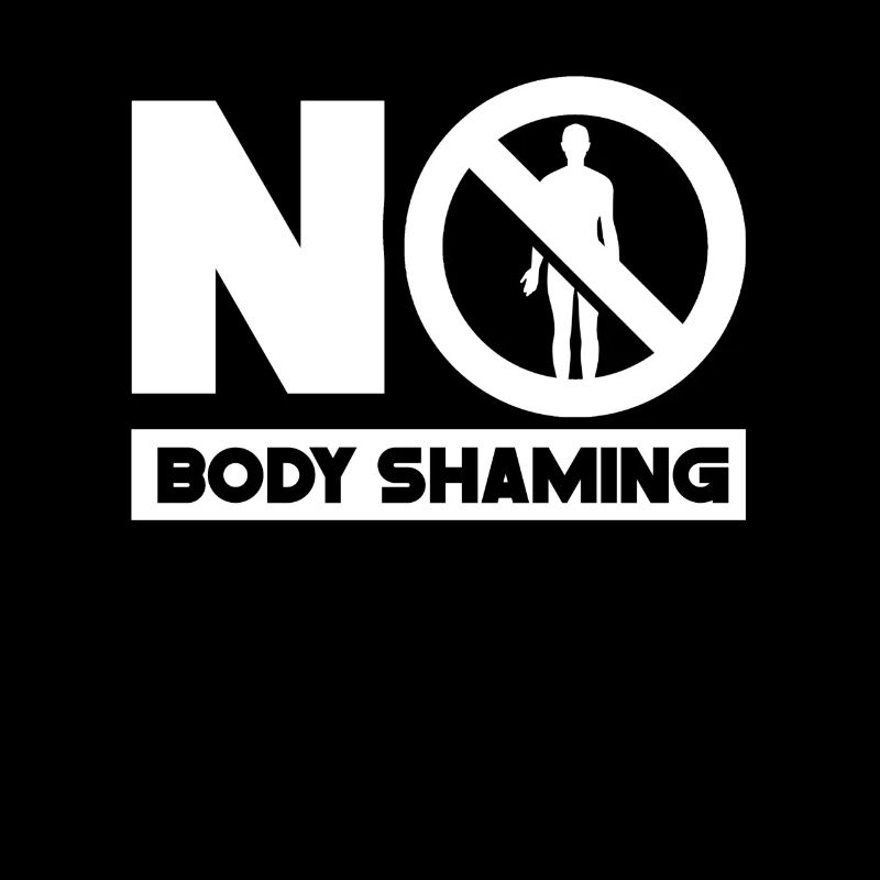 Pas de honte corporelle Arrêtez l’ennui bodyshaming