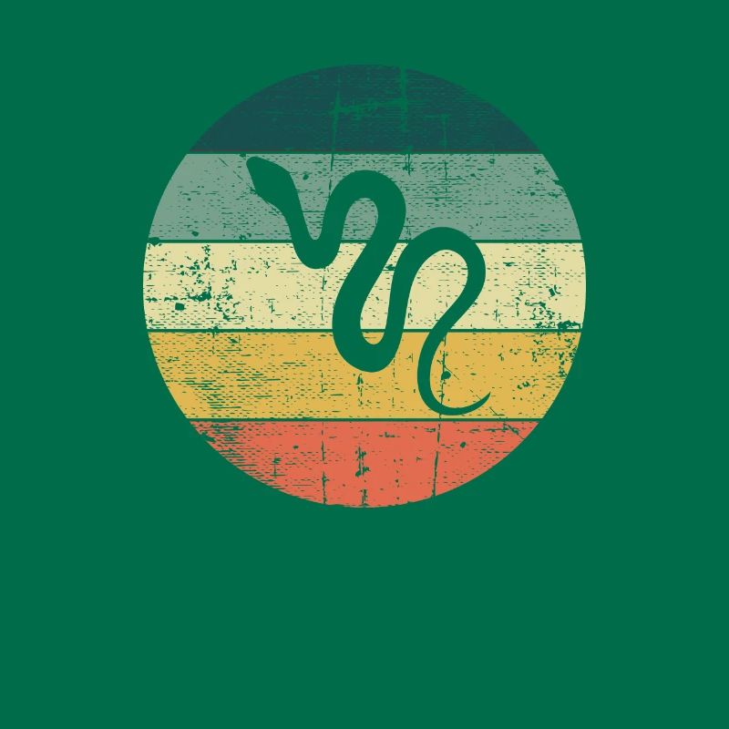 Snake Retro Reptile Python Idée cadeau