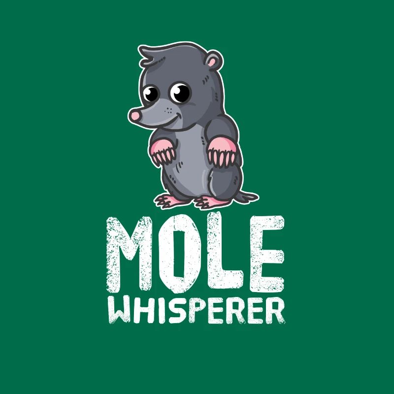 Funny Mole Lover Mole Whisperer