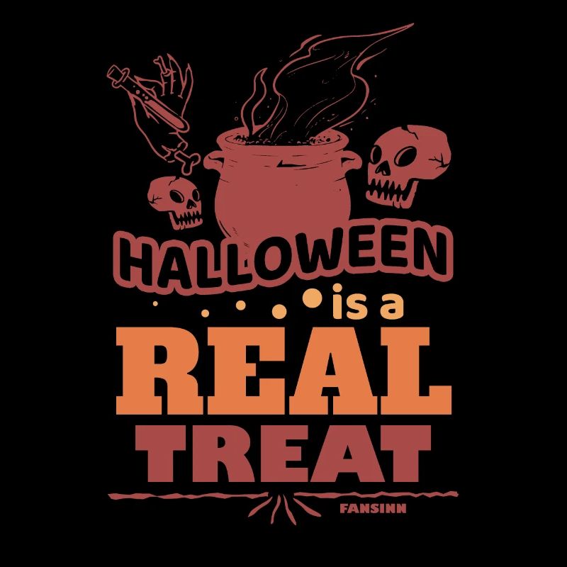 Halloween Witch Skull