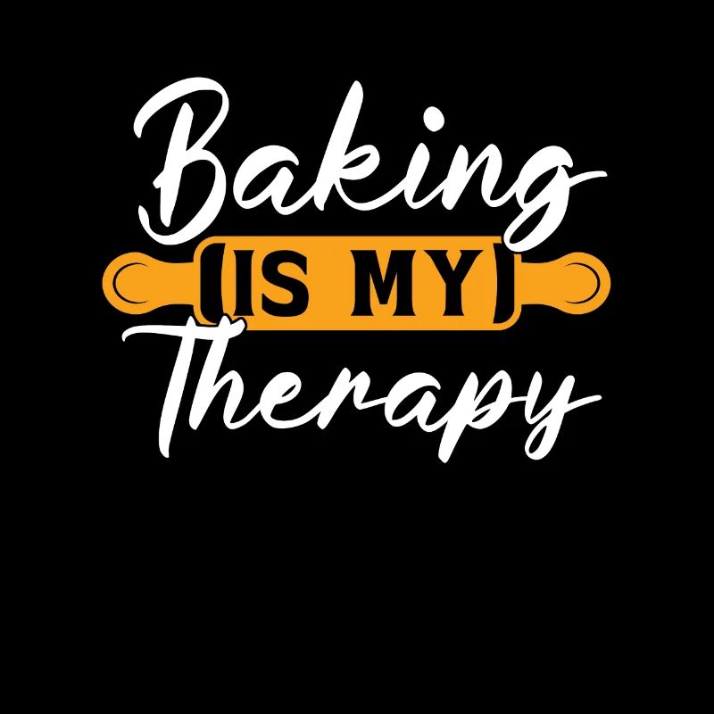 Baker Baking Is My Therapy Bakery Chef Cake Bake