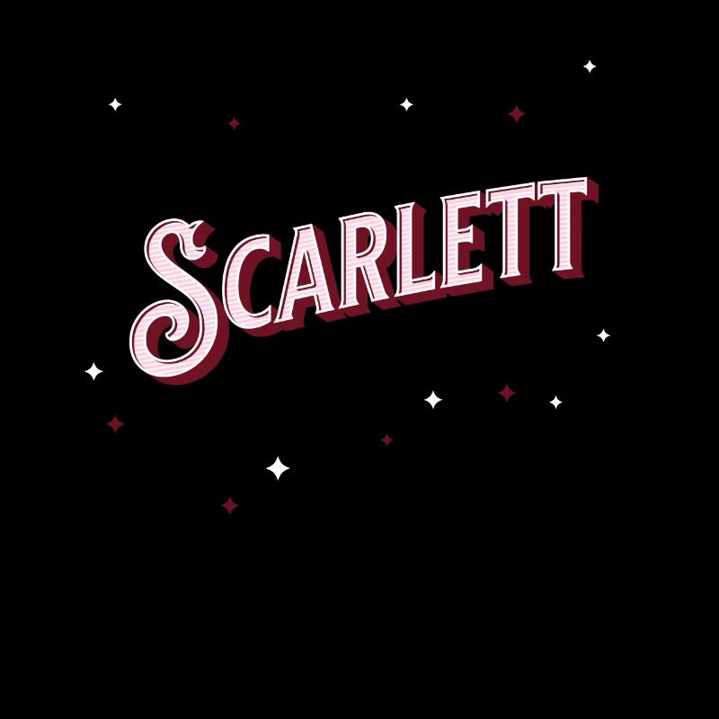 Scarlett name personalized