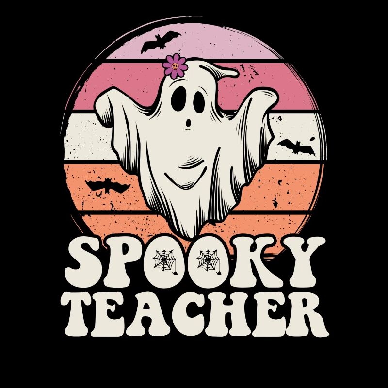 Lehrer Halloween Geist Spooky Teacher