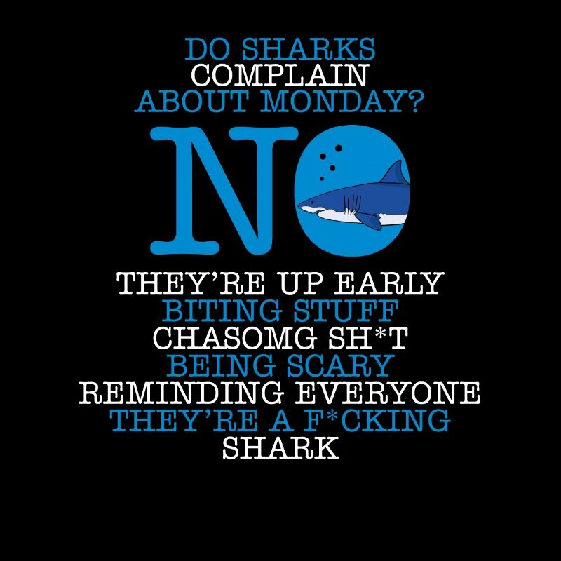 Les requins se plaignent-ils de lundi?