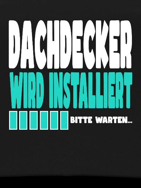Dachdecker wird installiert