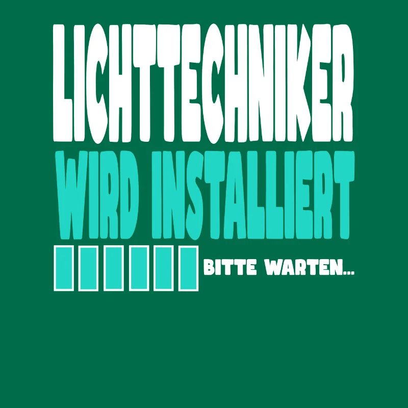 Lichttechniker wird installiert