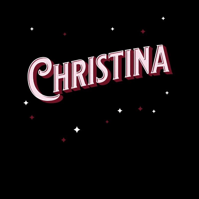 Christina name personalized