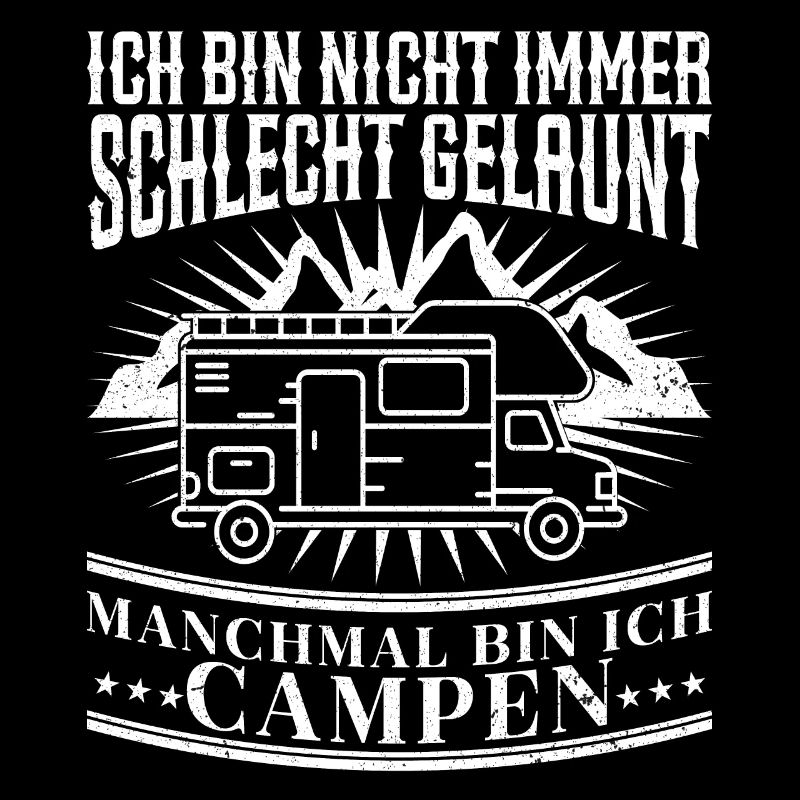 Campingplatz Camping Lager Camper Spruch Lustig