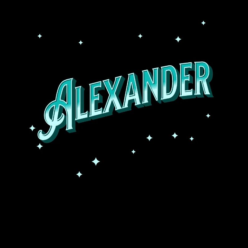 Alexander Namen personalisiert
