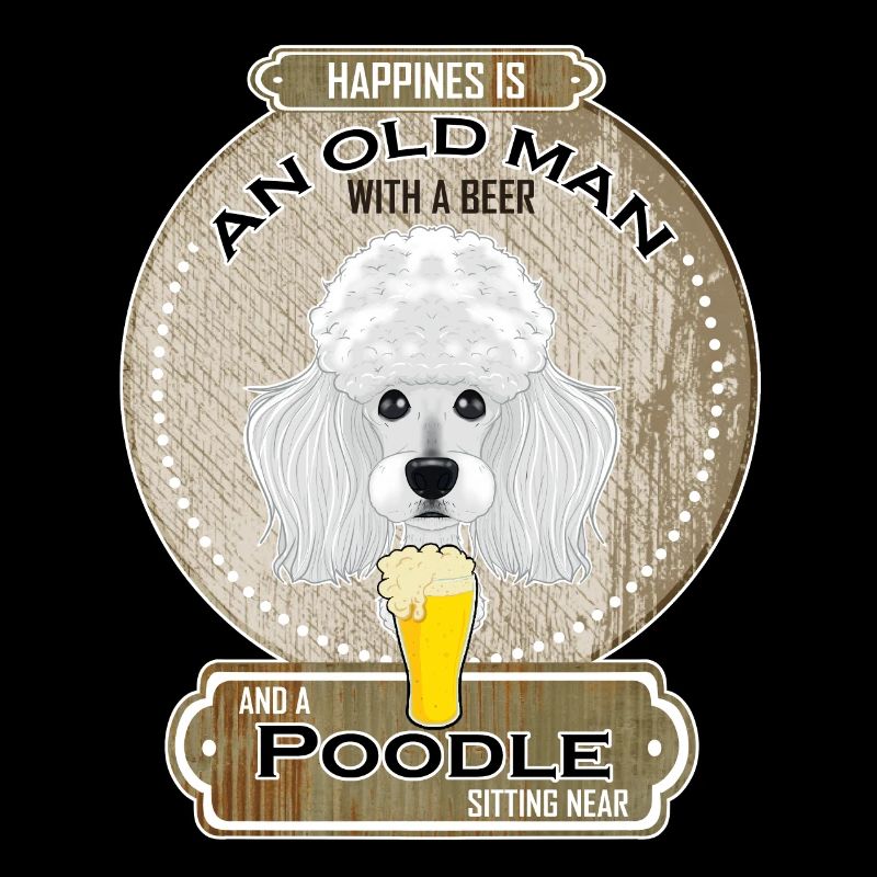 Poodle Dad Beer Lover