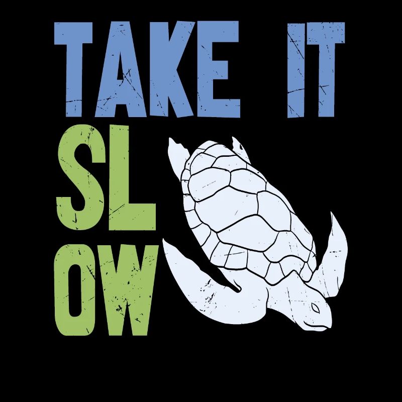 Take It Slow Tortoise Zitate