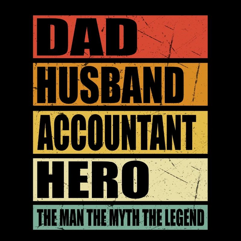 Vater Ehemann Buchhalter Held