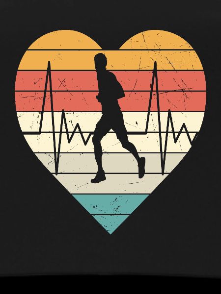 Running Logo Retro