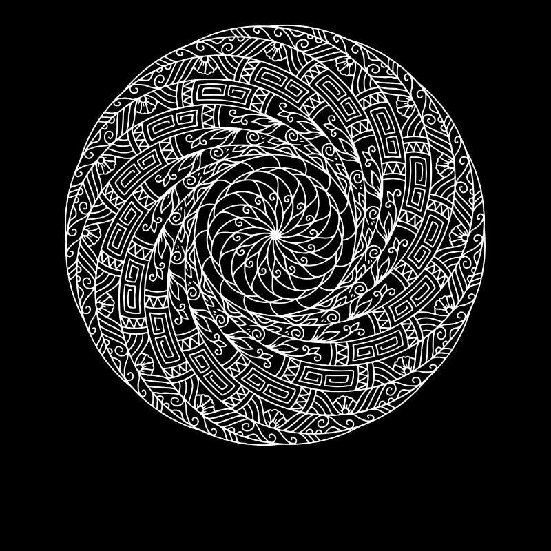 Rotating Mandala