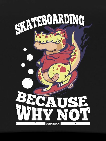 cool crocodile rides skateboard