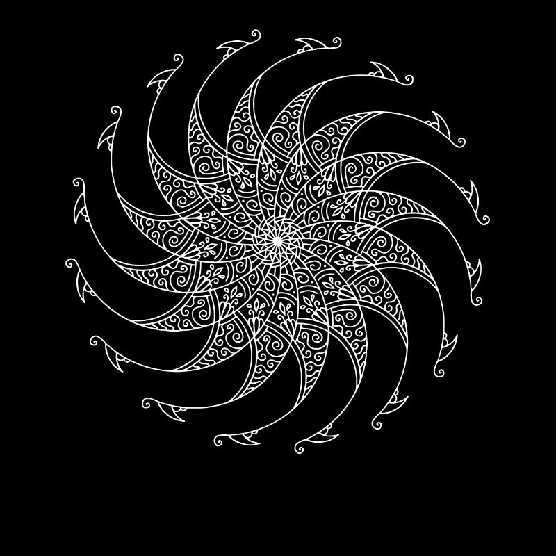 Rotating Mandala